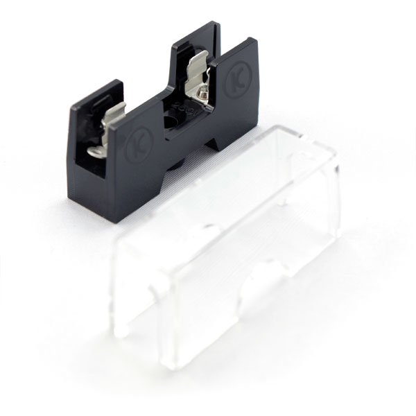 Portafusibili per fusibile 6,3x32mm | basetta | 10A | 250V | TAB 4,8