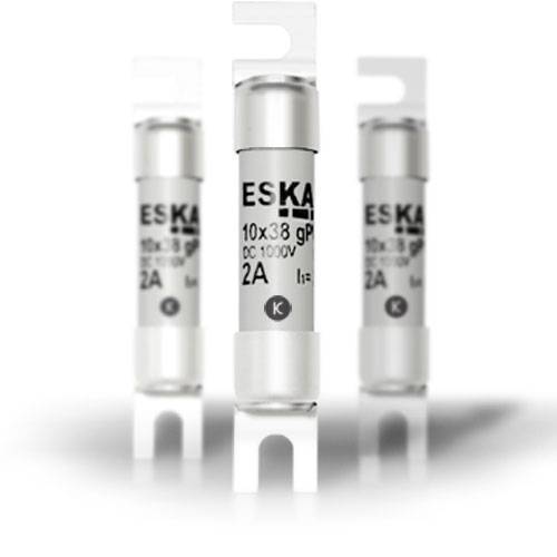 Fusibile 10,3x38mm | 10A | 700V Extrarapido (FF)|gR - Eska Fuse 1038.527