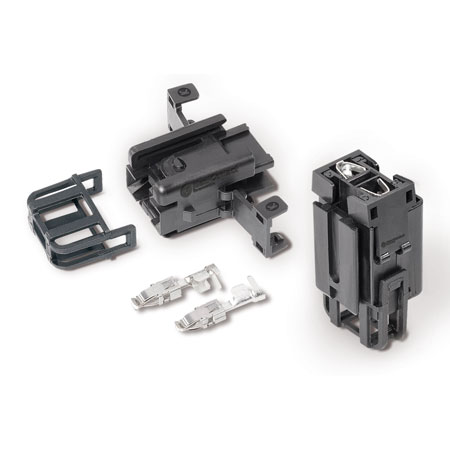 Automotive Portafusibile per connessioni volanti per auto IP30 - IEC 529 per fusibile a lama MINIVAL 2 connettori JPT 1 mm²