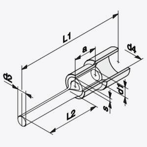 Capicorda Preisolato a Puntale Rotondo RSY 5338-6 - STOCKO CONTACT GmbH