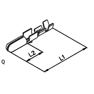 RTB 8037.001 R 4-1,5 Pin Circolari - A crimpare. Terminali a crimpare a proiettile