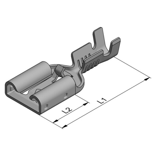 RSB 7960.020 F 6.3-1 Stocko Contact | Terminale a connessione rapida femmina 6,3 mm