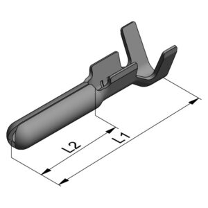 RSB 7835 P 4-1 Connettore con pin circolare a crimpare Maschio Stocko Contact Ø 4mm