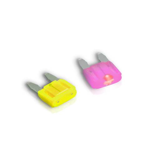 Fusibile Automotive - A lama Mini, 4 A 32 V - KlemiContact 341.800-giallo Fusibile Automotive - A lama Mini, 4 A 32 V - KlemiContact