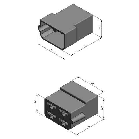 Connettori A Crimpare A Vanga 6.3mm – Maschio E Femmina Isolati – Terminali Elettrici UK - Foto 3