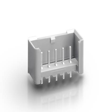 Connettore maschio da circuito stampato 2…20 poli - Corrente nominale: 5A/30°C - 2,5A/70°C Orientamento: Verticale - Stocko Contact