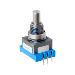 Commutatore rotativo in miniatura da circuito stampato con funzione di pulsante 1 via e fino a 10 posizioni massimo. Ebe sensor + motion