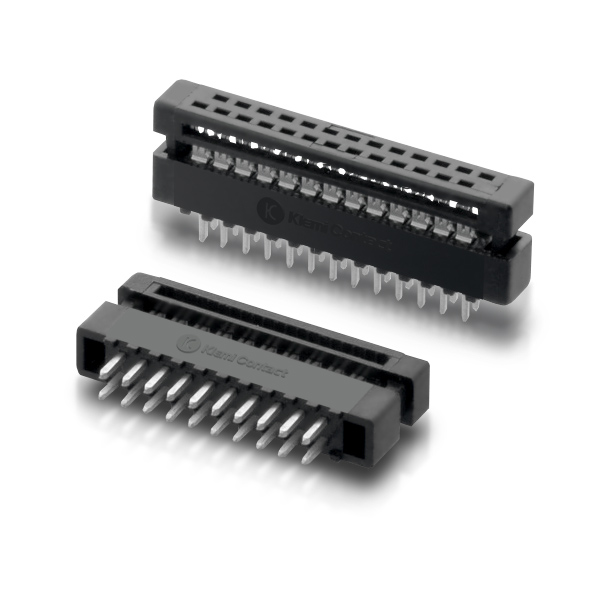 Connettore IDC per circuito stampato passo 1,27 mm N° di poli da 6 a 80