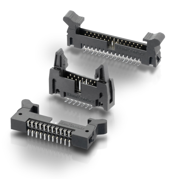 Connettore per circuito stampato SMD Box Headers con gancio passo 2 mm – Verticale N° di poli da 10 a 68 – Perno quadro 0,5 mm