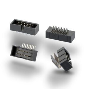 connettore da circuito stampato Box Headers passo 1,27 x 2,54 mm – Diritto / Angolo retto N° di poli da 10 a 100