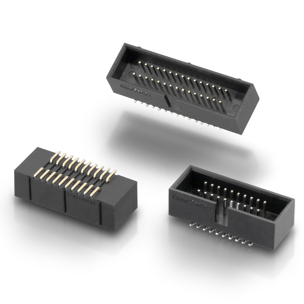 Connettore SMD Box Headers passo 1,27 x 2,54 mm – Verticale N° di poli da 10 a 100 – Perno quadro 0,46 mm