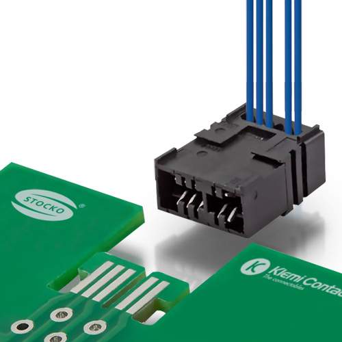 Connettore Filo Scheda, salva spazio, IDC per PCB FR4 Stocko