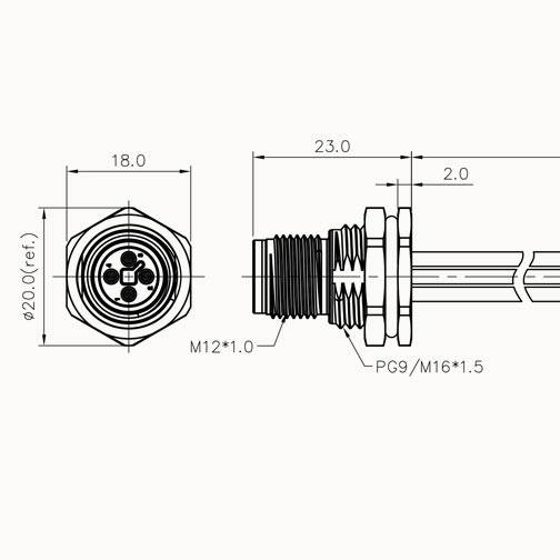 Accu Cable AC-DMXTERM-5/SET - Connettore Terminator DMX A 5 Poli Metallico
