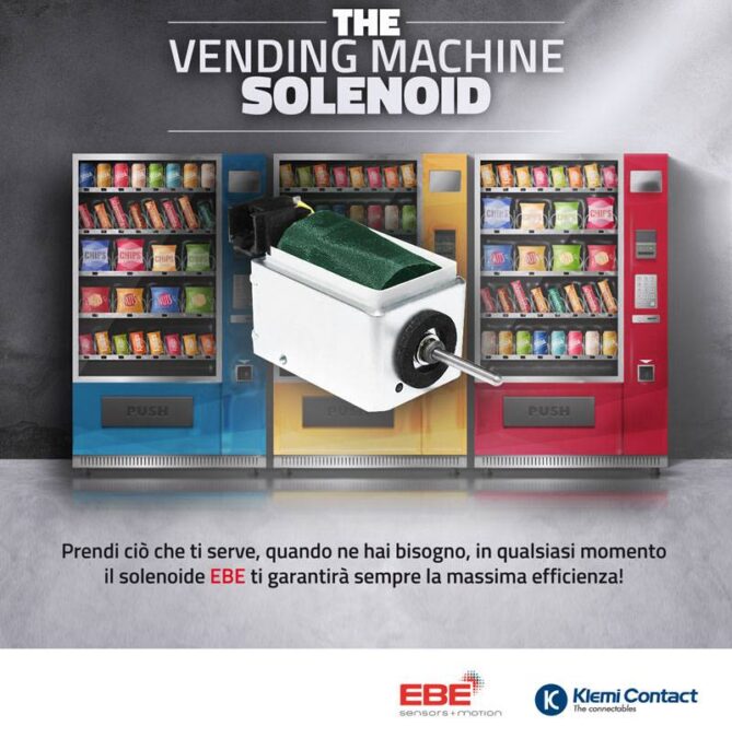 Solenoidi elettromagneti specifici per vending machine