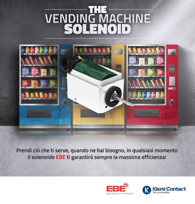 Solenoidi elettromagneti specifici per vending machine