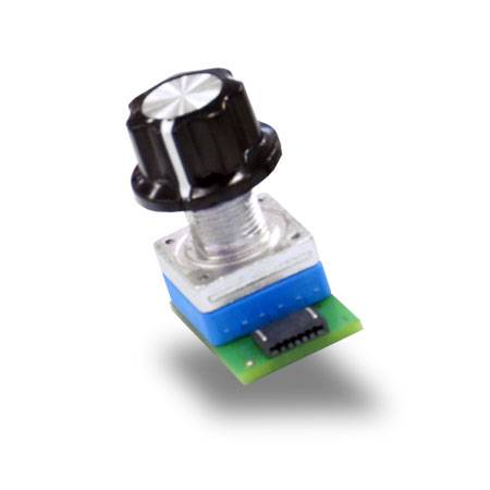 ESC17-Mini Encoder rotativo miniaturizzato con pulsante per ambienti difficili