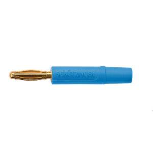 Plug banana maschio 2mm dorato FK 2510 C Au per test e misura