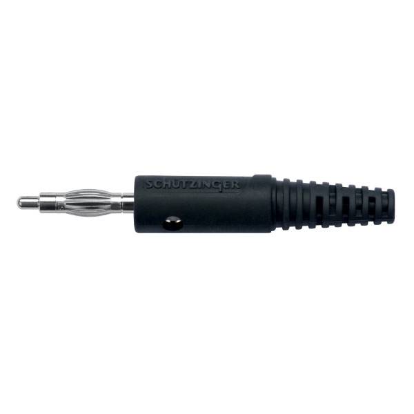 Spina a banana con foro trasversale FK 8 SPS Ni – Connettore a vite 4 mm