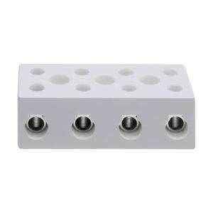 Morsetto Ceramico Porcellana Steatite 4 Poli – Connessioni Sicure