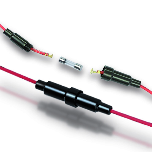 Portafusibile volante per fusibili 5x20 mm