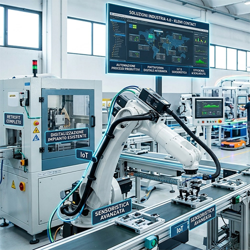 Soluzioni Industria 4.0 per l'automazione dei processi produttivi