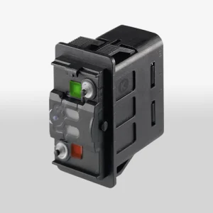 Interruttore a bascula DPDT doppio circuito IP67 Marquardt 3250.0301