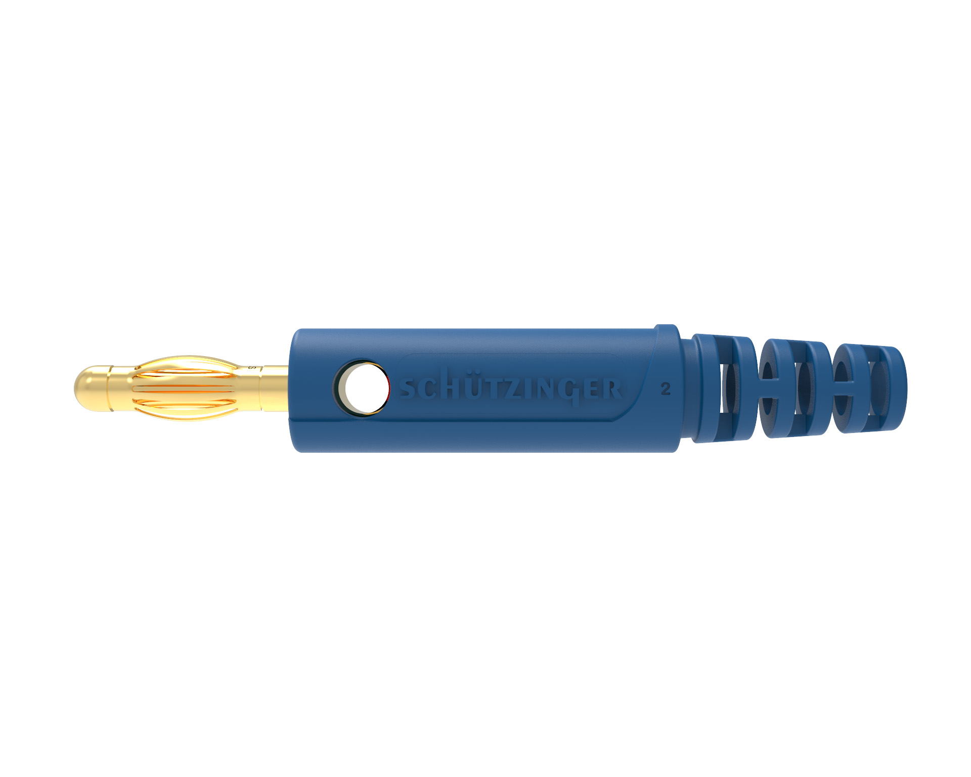 Spina banana FK 9800 L Ø 4 mm Schützinger