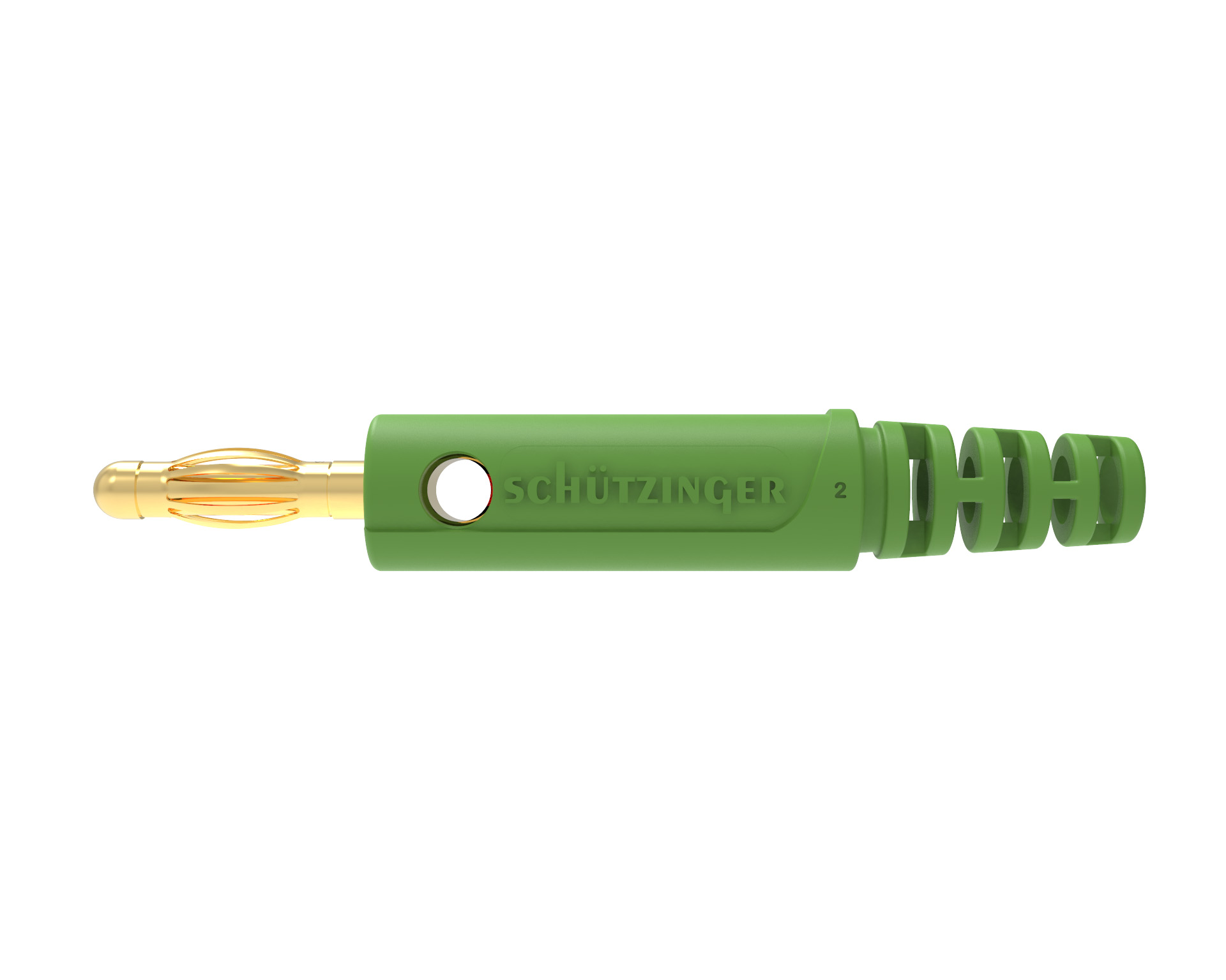 Spina banana FK 9801 S Ø 4 mm Schützinger