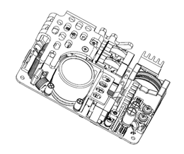 GlobTek GTM965500P-WWWVV-XX - Per installazione interna, versione Open Frame - 550 W - 12-54 V