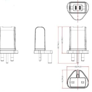 GlobTek GTM86100-10VV-W2U-USB2C - Collegamento a presa elettrica - 10 W - 5-5.2 V