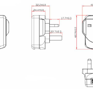 GlobTek GTM86100-10VV-W2U-USB - Collegamento a presa elettrica - 10 W - 5-5.2 V