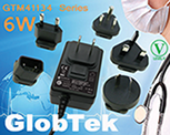 GlobTek GTM41134-Q(CC) - Collegamento a presa elettrica - 6 W - 3.3-48 V