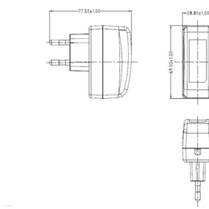 GlobTek GTM86100-10VV-W2K - Collegamento a presa elettrica - 10 W - 5-5.2 V