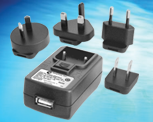 GlobTek GTM46360-2505-USB1A-Q - Collegamento a presa elettrica - 25 W - 3.7-5 V