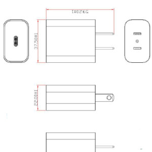 GlobTek GT-86101-10VV-W2-USBC - Collegamento a presa elettrica - 10 W - 5 V